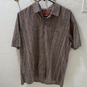 Tori Richard Multicolor Patterned Shirt